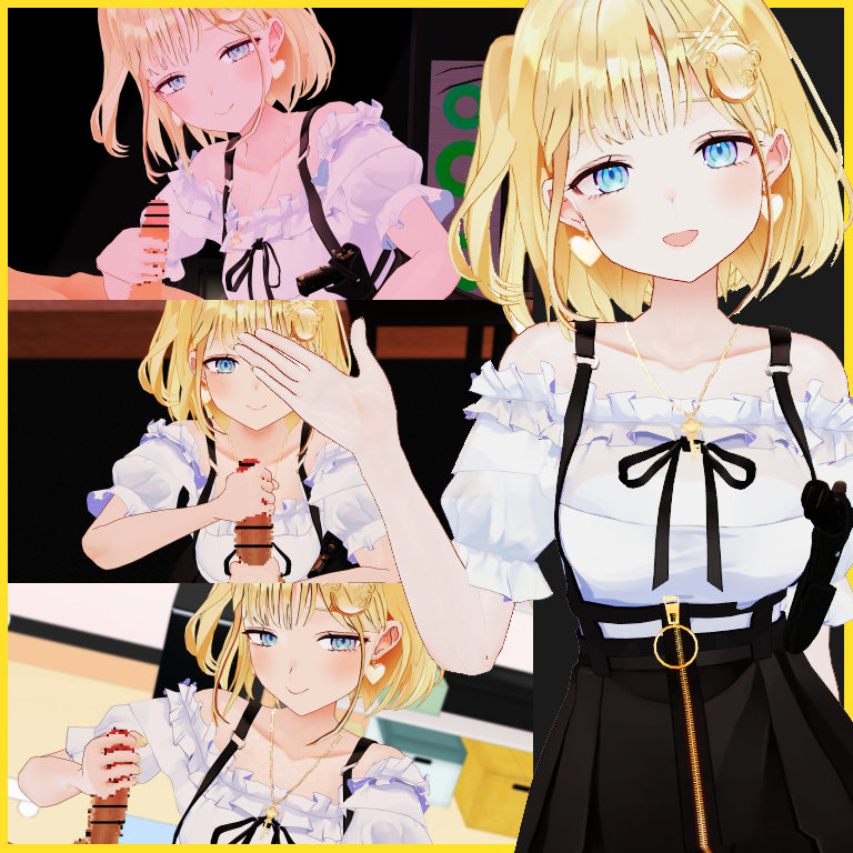 ア〇リア しこしこぴゅっぴゅ♡手コキ動画セット