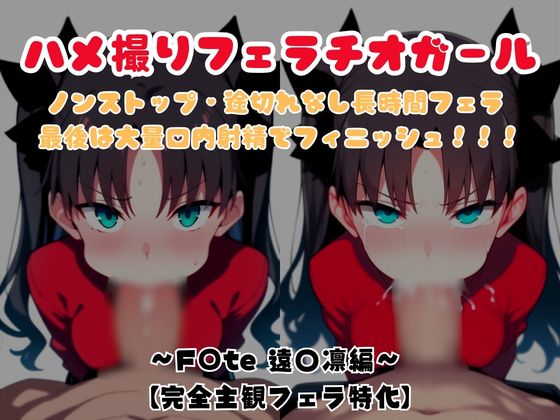 【主観視点フェラ特化】ハメ撮りフェラチオガール ～F〇te 遠〇凛編～