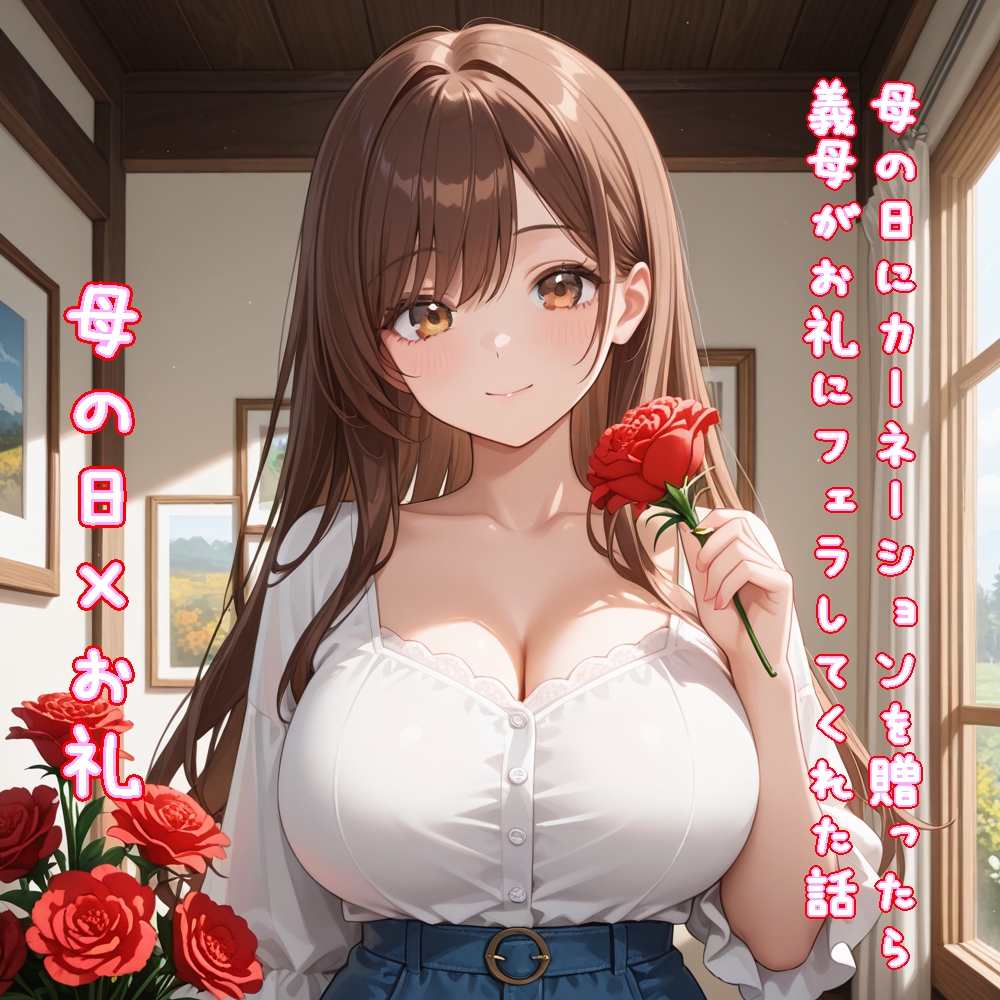 【5～10分でさっくり抜けるシリーズ】母の日にカーネーションを送ったら義母がお礼にフェラしてくれた話