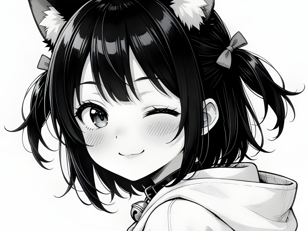 ものくろーむ001