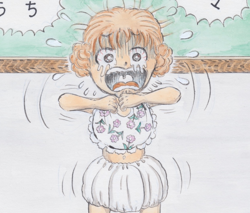 『オチコちゃんシリーズです』 オチコちゃんシリーズ。これは痛々しいですね。見ていていたたまれません。