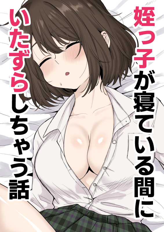 姪っ子が寝ている間にイタズラしちゃう話