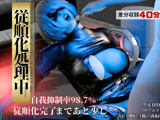 従順化処理中  ―自己抑制率98.7% 従順化完了まであと少し―【2Bアンドロイド】