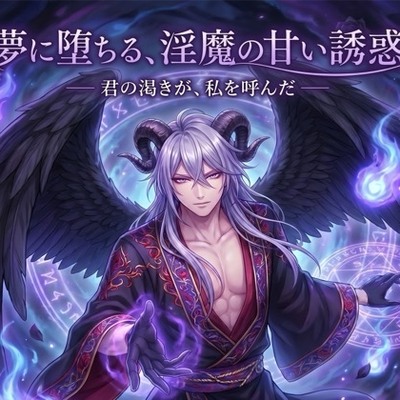 夢に堕ちる、淫魔の甘い誘惑♡〜満たされぬ渇きを、淫魔だけが見抜き満たす背徳〜【インキュバス/夢魔/人外/バイノーラル】