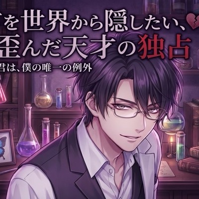君を世界から隠したい、歪んだ天才の独占♡〜唯一の例外として、観察され尽くして依存させられる〜【ヤンデレ/年上/バイノーラル】