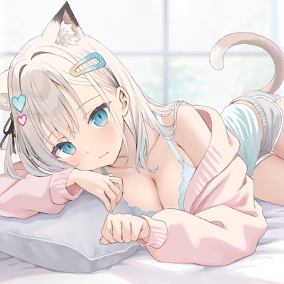 ≪もっとなでなでしてにゃん♡≫ ご主人様だいすきモカちゃんとふわふわにゃんにゃんな1日 【おひるね・お耳そうじ・おふろ】