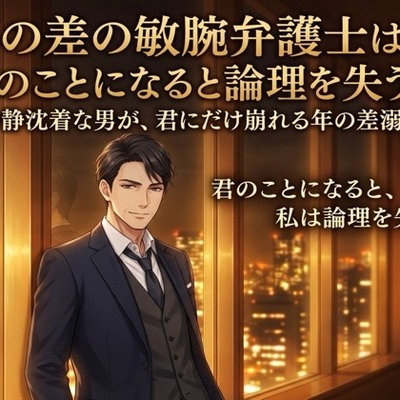 年の差の敏腕弁護士は、君のことになると論理を失う♡〜冷静沈着な男が、君にだけ崩れる年の差溺愛〜【年の差/弁護士/溺愛/バイノーラル】