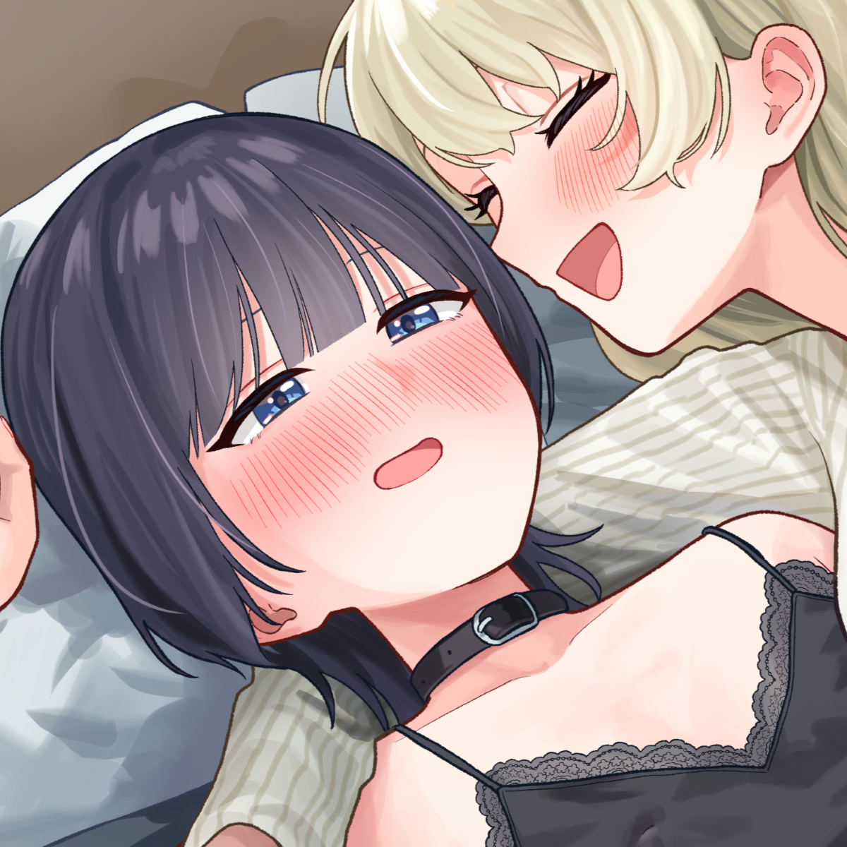 【甘々百合えっち】低音ダウナー彼女を高音カワボ彼女が可愛い責めでイかせまくる話