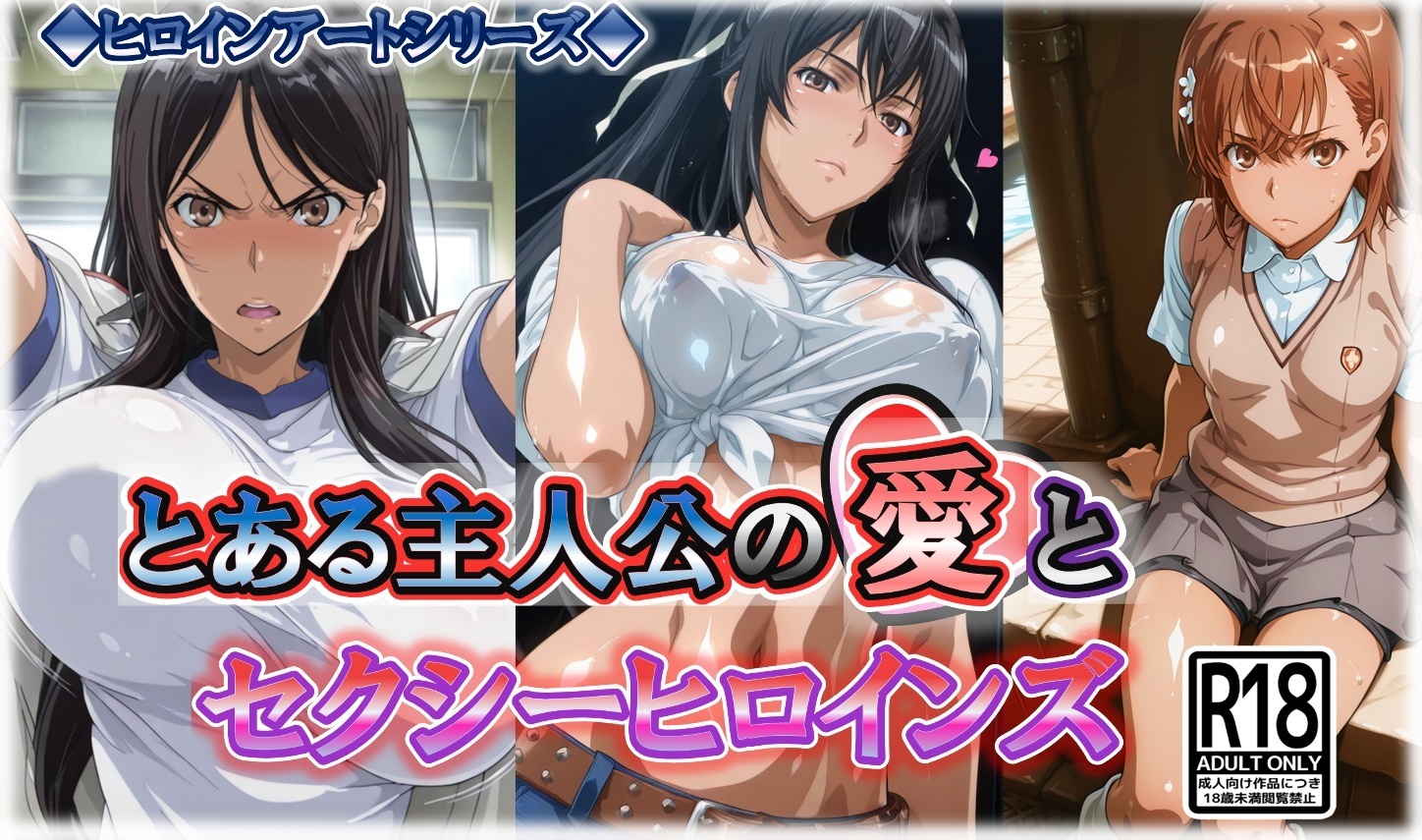 ヒロインアートシリーズ とある主人公の愛とセクシーヒロインズ