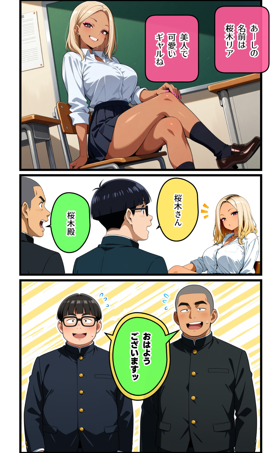 【体験版】オタクを舐めたギャルを集団で犯し尽くす