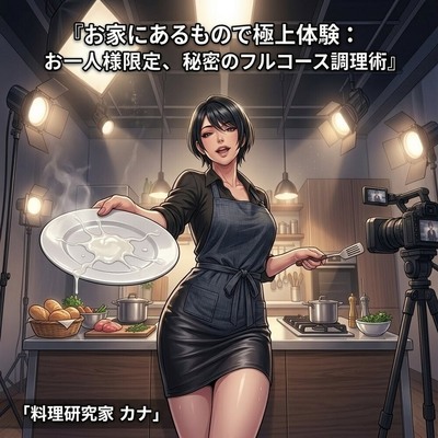 「今夜、あなたのキッチンが、最高に甘美な処刑場に変わる――。」