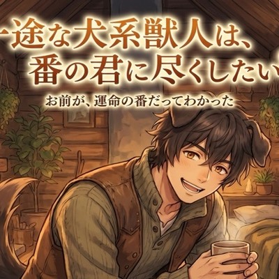 一途な犬系獣人は、番の君に尽くしたい♡〜出会った瞬間に運命とわかって、生涯お前だけ〜【獣人/わんこ/本能/バイノーラル】
