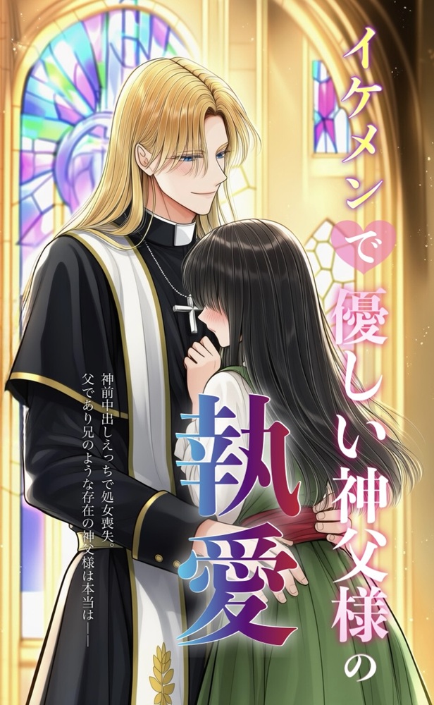 イケメンで優しい神父様の執愛 神前中出しえっちで処女喪失。父であり兄のような存在の神父様は本当は――