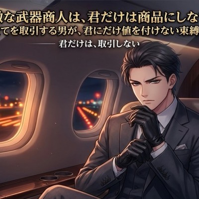 冷徹な武器商人は、君だけは商品にしない♡〜全てを取引する男が、君にだけ値を付けない束縛愛〜【裏社会/武器商人/束縛/バイノーラル】