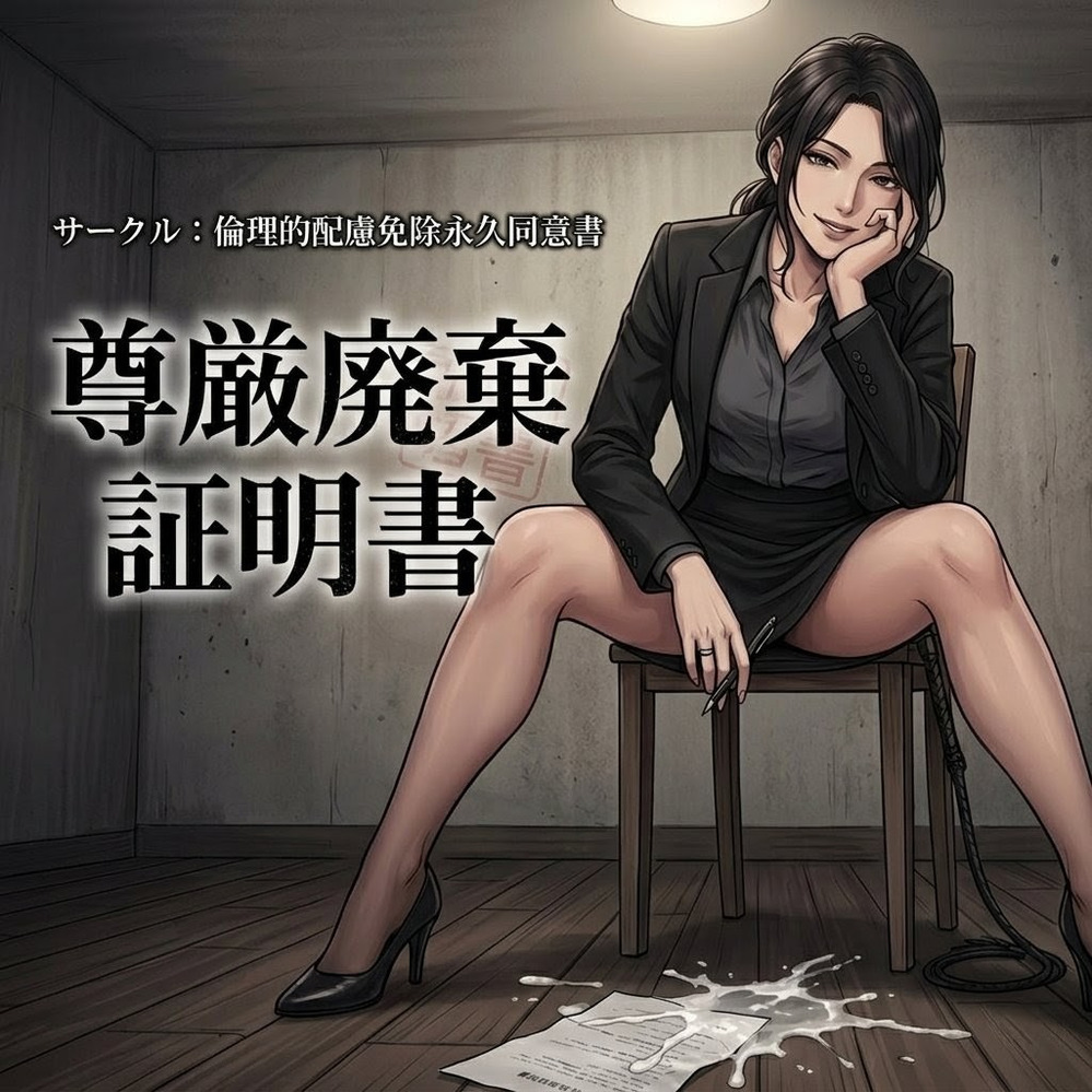 尊厳廃棄証明書