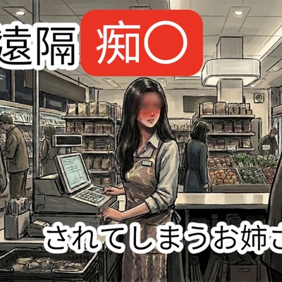 仕事中に遠隔でブラやショーツの中を舐め回されて逝かされてしまうお姉さん