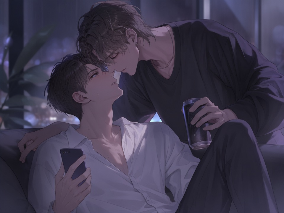 バーで出会った色気全開の男性に発情されて彼の家に連れ込まれてキメセクしちゃった件