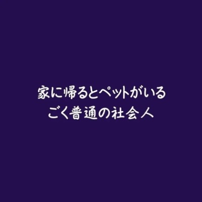 家に帰るとペットがいる、ごく普通の社会人（ショート版）