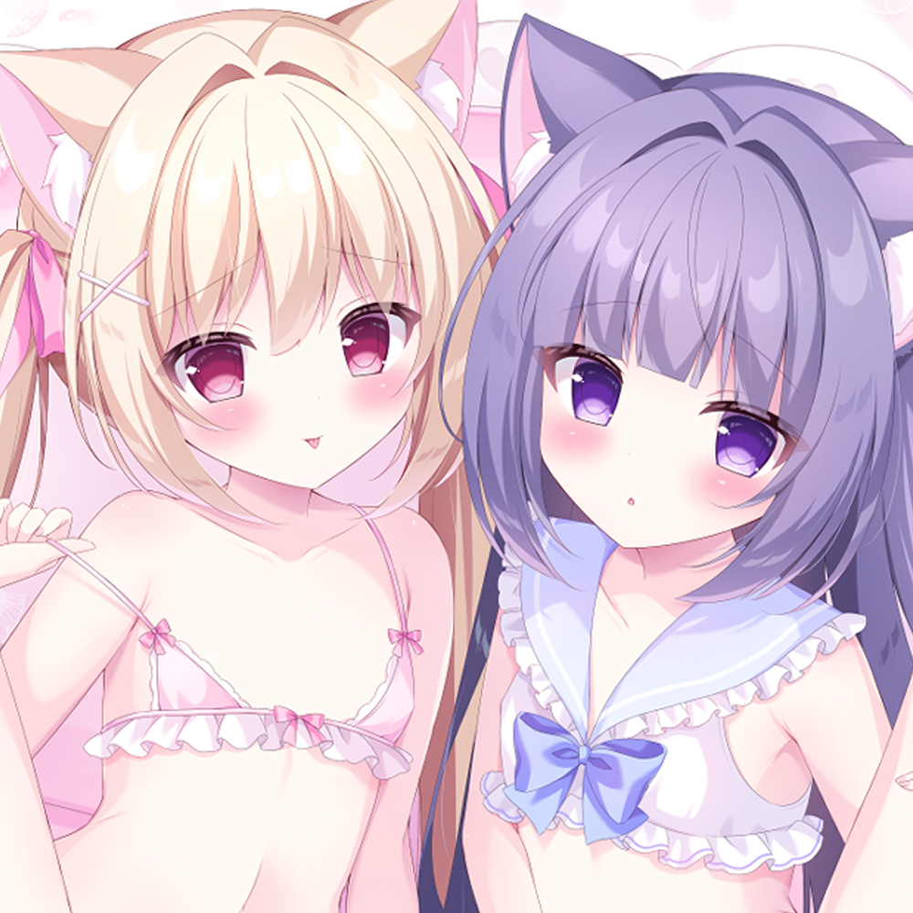 【⭐️ハーレム♡サンドイッチ生交尾⭐️】W子ねこちゃんいちゃ甘♡Wフェラ→W交尾♡→W交尾♡→発情H♡うぇるかむ♡にゃんにゃんはぴねす「ご主人様みるく飲ませてみゃ」
