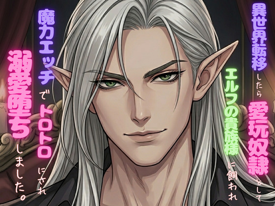 異世界転移したら愛玩奴○としてエルフの貴族様に飼われ、魔力エッチでトロトロにされ溺愛落ちしました。