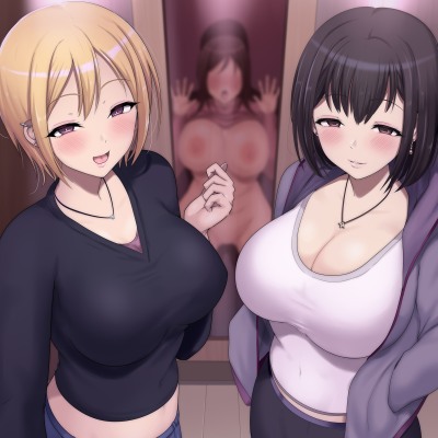 あの子なら、今そこの部屋でヤってるよ。