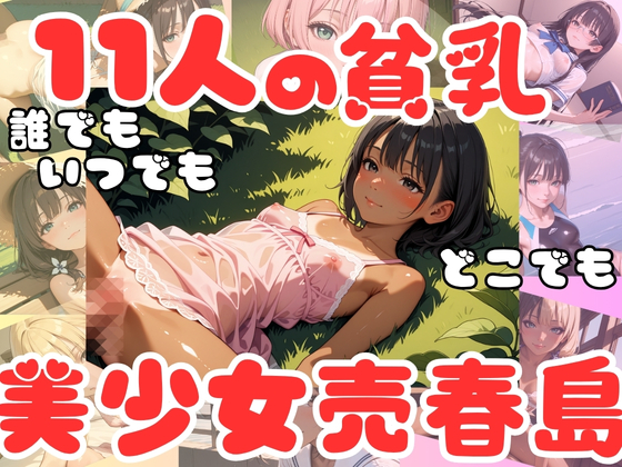 貧乳美少女しかいない売春島は、11人といつでも誰とでもどこでもセックスできる件