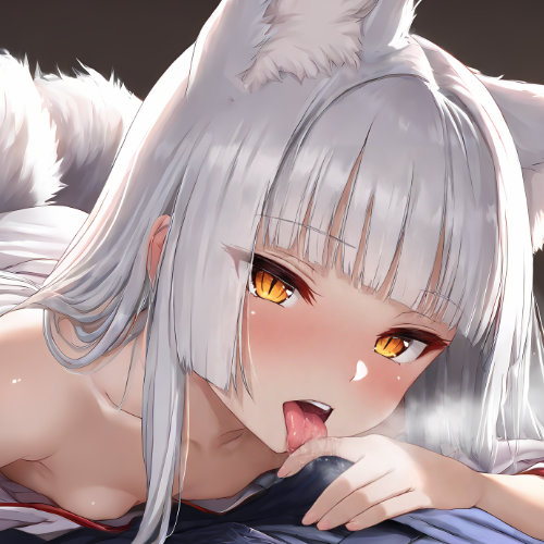 【お稲荷様はおちんぽで快楽堕ち】のじゃ○リ古神 ミケちゃん