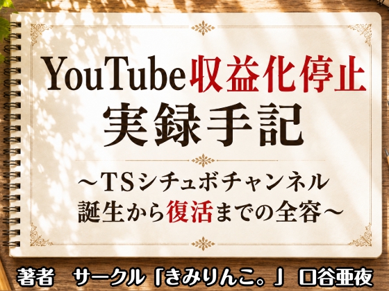YouTube収益化停止実録手記～TSシチュボチャンネル誕生から復活までの全容～