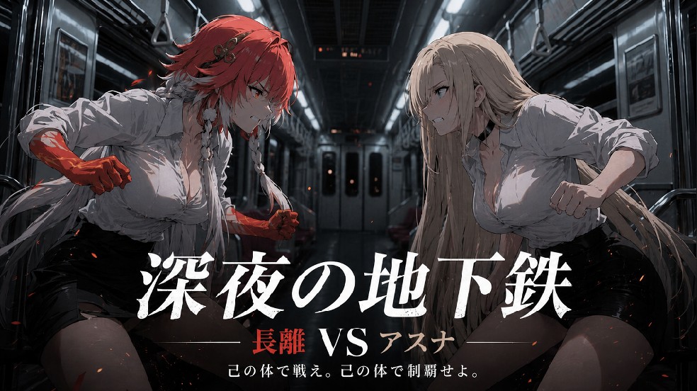 深夜の地下鉄 —— 長離 vs アスナ