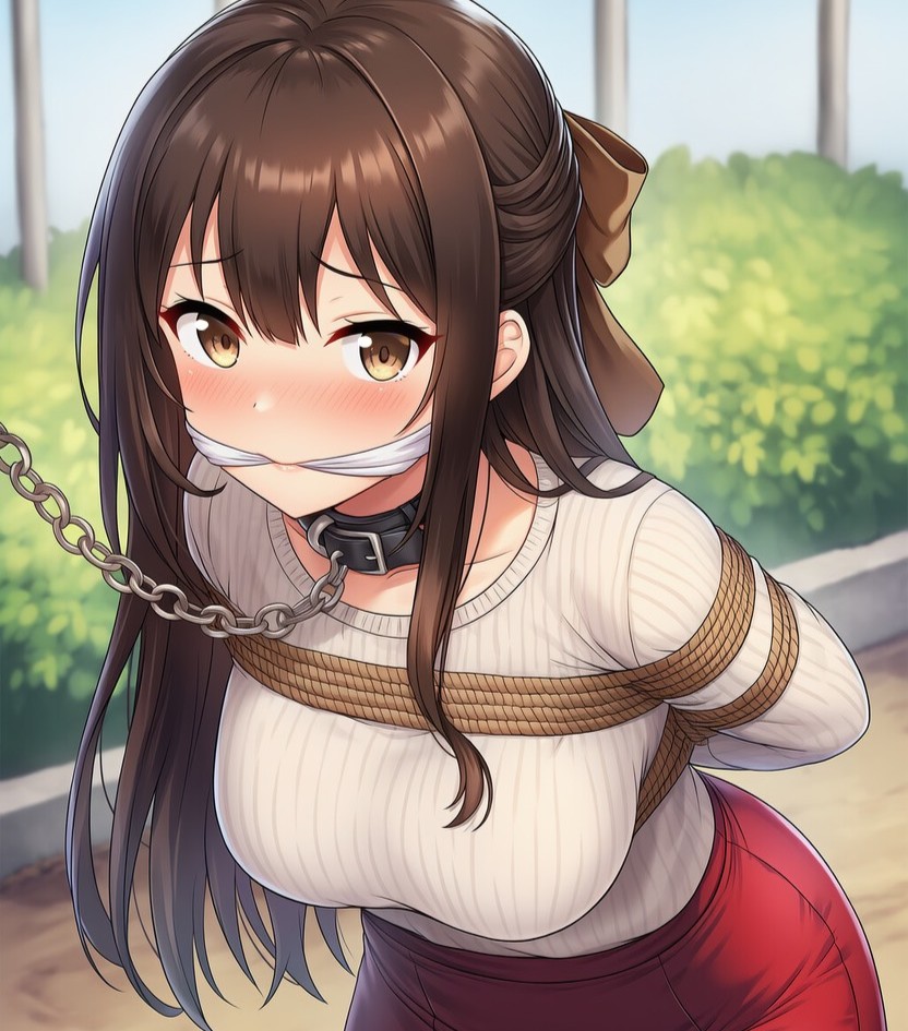 【音声付き】緊縛された女の子動画集 〜首輪編〜