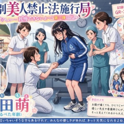 【特別美人禁止法施行局】トイレに行かせてください！体操服で漏らしちゃうよ！第一弾【佐田萌(つるぺた年齢) 】