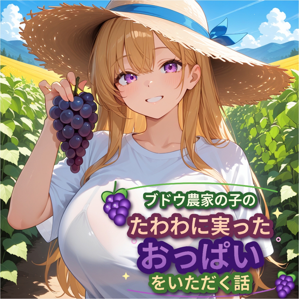 【5～10分でさっくり抜けるシリーズ】ブドウ農家の子のたわわに実ったおっぱいをいただく話