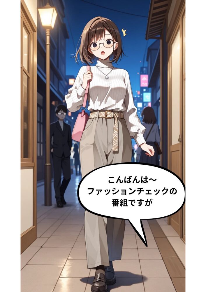 え？どこまで撮影する気？街中下着ファッションチェック