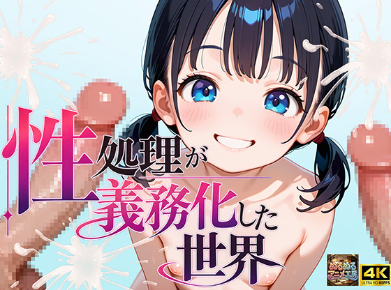 【4Kアニメ】性処理が義務化された世界