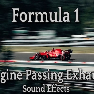 F1系 エンジン音 通過音 03 / ド迫力 エグゾースト サウンド！