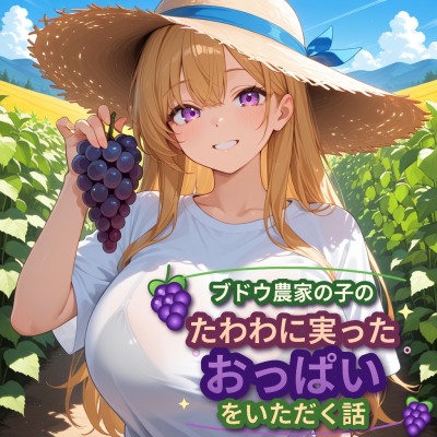 【5～10分でさっくり抜けるシリーズ】ブドウ農家の子のたわわに実ったおっぱいをいただく話