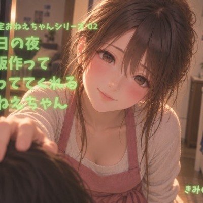 平日の夜ご飯作って待っててくれるおねえちゃん【CV:全肯定おねえちゃん】　体験版