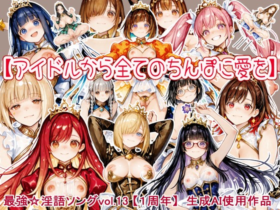 最強☆淫語ソング13_アイドルから全てのちんぽに愛を！