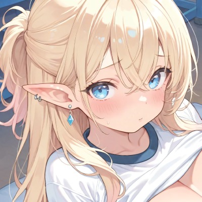 僕はクラスのエルフ種付け係～ギャルエルフちゃんと体育倉庫でこっそり種付け立ちバック～【KU100】