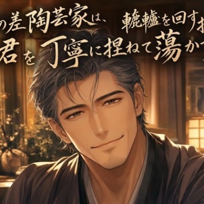年の差陶芸家は、轆轤を回す指で君を丁寧に捏ねて蕩かす♡〜大人の余裕で丁寧に焼き上げる夜〜【年の差/溺愛/バイノーラル】
