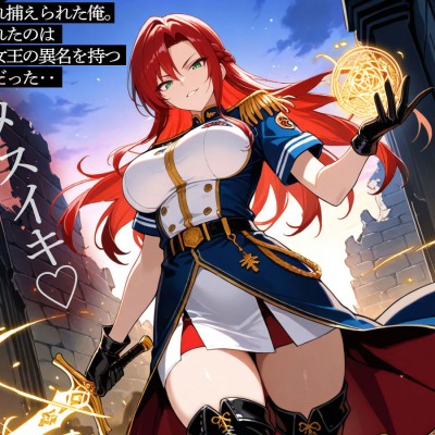 戦いに敗れ捕えられた俺。尋問に現れたのはメスイキ女王の異名を持つ美人将校だった‥