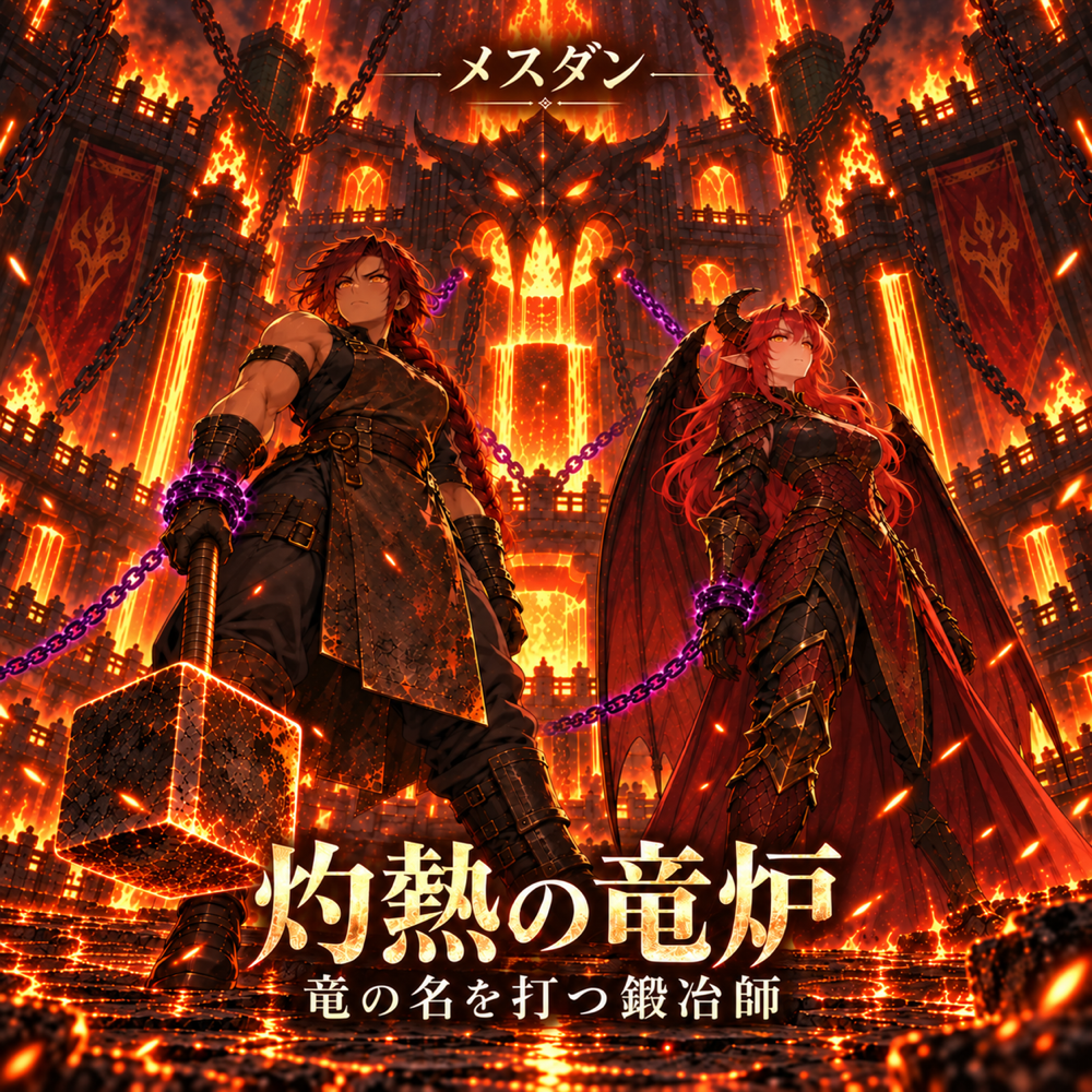 メスダン〜モンスター娘と霧の迷宮〜｜DLC 3「灼熱の竜炉」～竜の名を打つ鍛冶師～｜