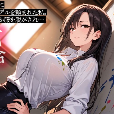 【百合】美大の先輩にデッサンモデルを頼まれた私。いつの間にか服を脱がされ…