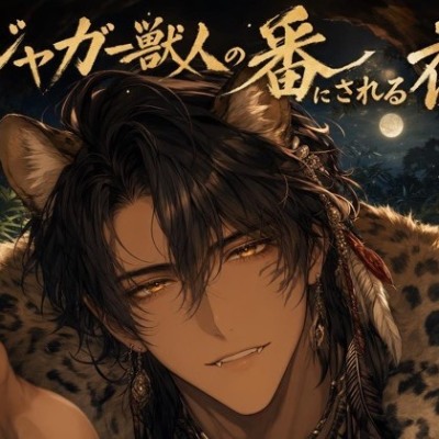 ジャガー獣人の番にされる夜♡〜密林で嗅ぎ当てた本能がお前だけを噛んで攫う〜【獣人/本能/バイノーラル】