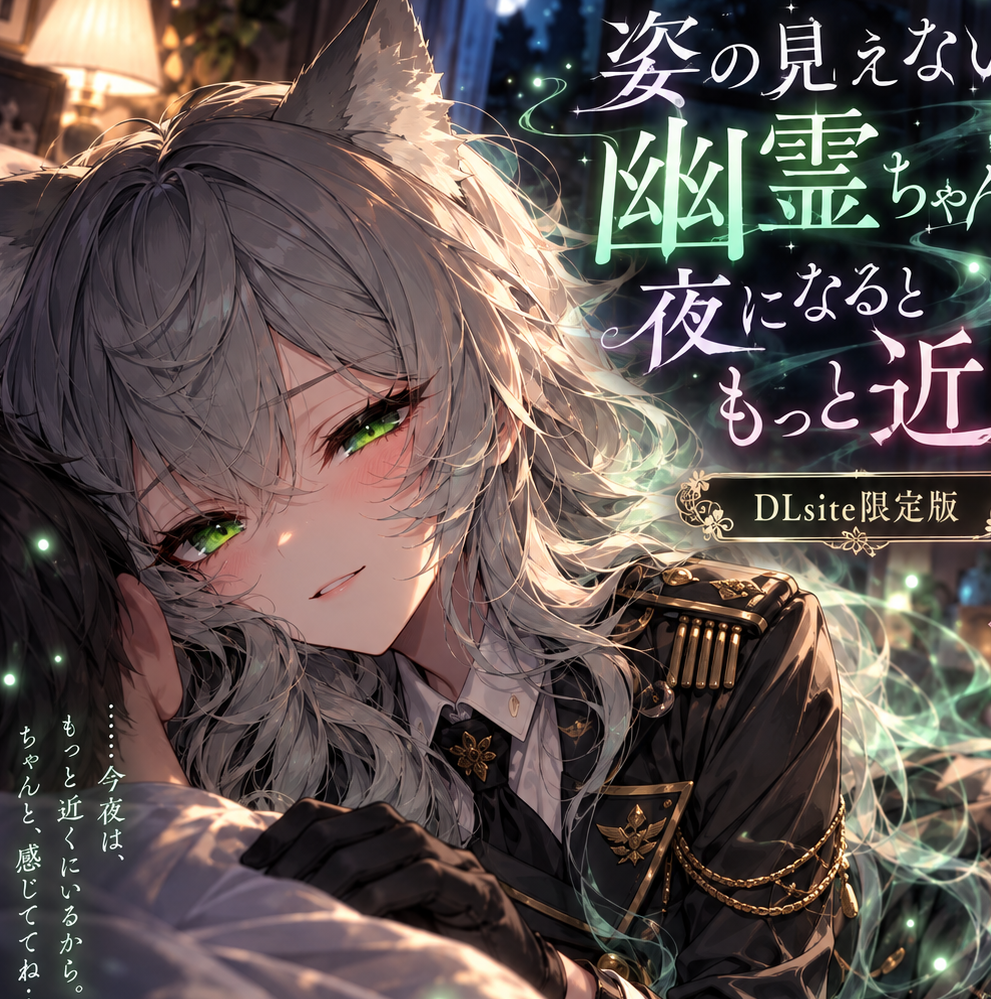 姿の見えない幽霊ちゃんは、夜になるともっと近い。
