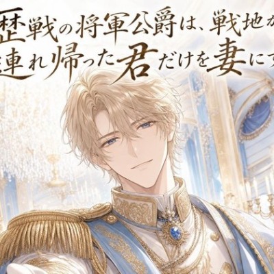 歴戦の将軍公爵は、戦地から連れ帰った君だけを妻にする♡〜剣を捧げる誓いで囲う、一途な独占の溺愛〜【身分差/溺愛/バイノーラル】