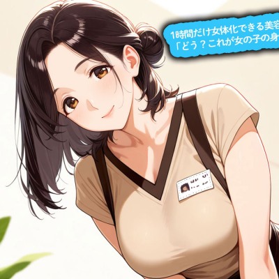 1時間だけ女体化できる美容クリニック「どう?これが女の子の身体よ♡」