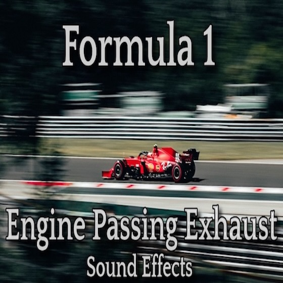 F1系 エンジン音 通過音 04 / 左から右へ駆け抜ける コーナーリングの爽快感サウンド！