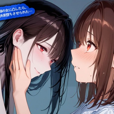 【百合】彼氏を寝取った看護師の女に凸したら、なぜか百合プレイで快楽堕ちさせられた…