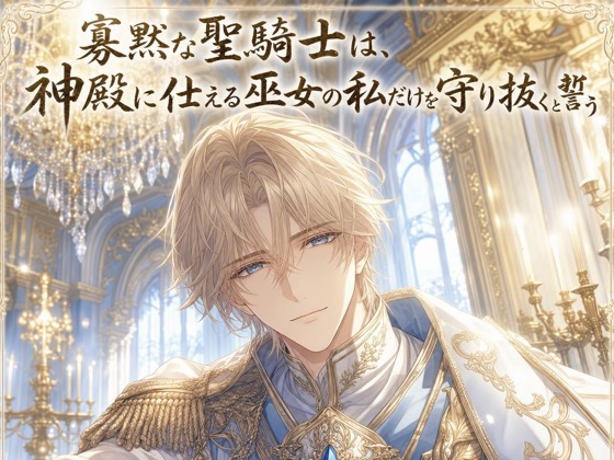 寡黙な聖騎士は、神殿に仕える巫女の私だけを守り抜くと誓う♡〜戒律を破ってでも君を選ぶ一途な溺愛〜【身分差/バイノーラル】